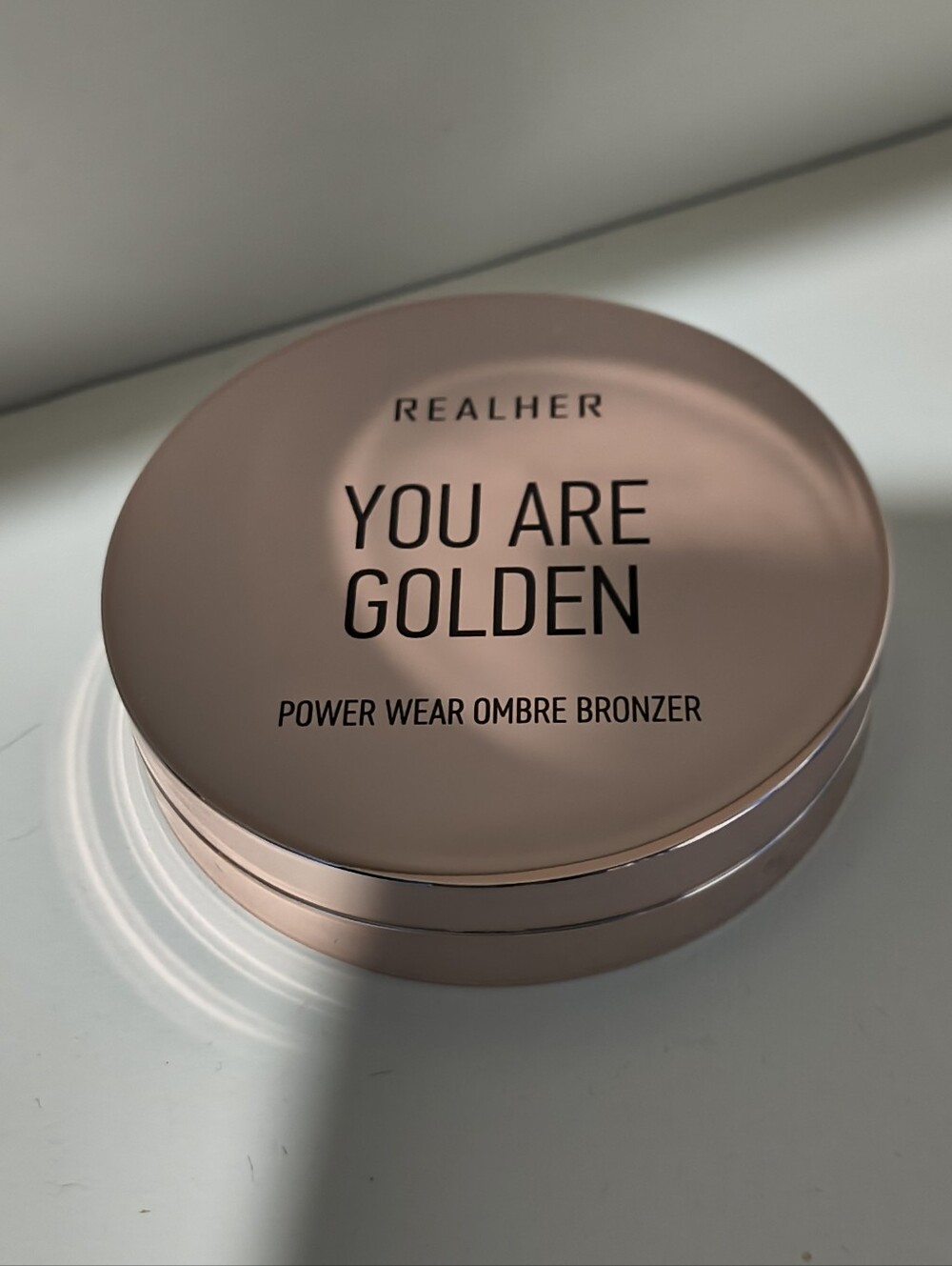 REALHER You Are Golden Power Wear Ombre Bronzer Full Size 8g NWOB